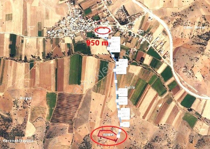 Konya-güneysınır-kayaağzı Kadastral Yollu 9302 M2 Satılık Tarla - Görsel 4