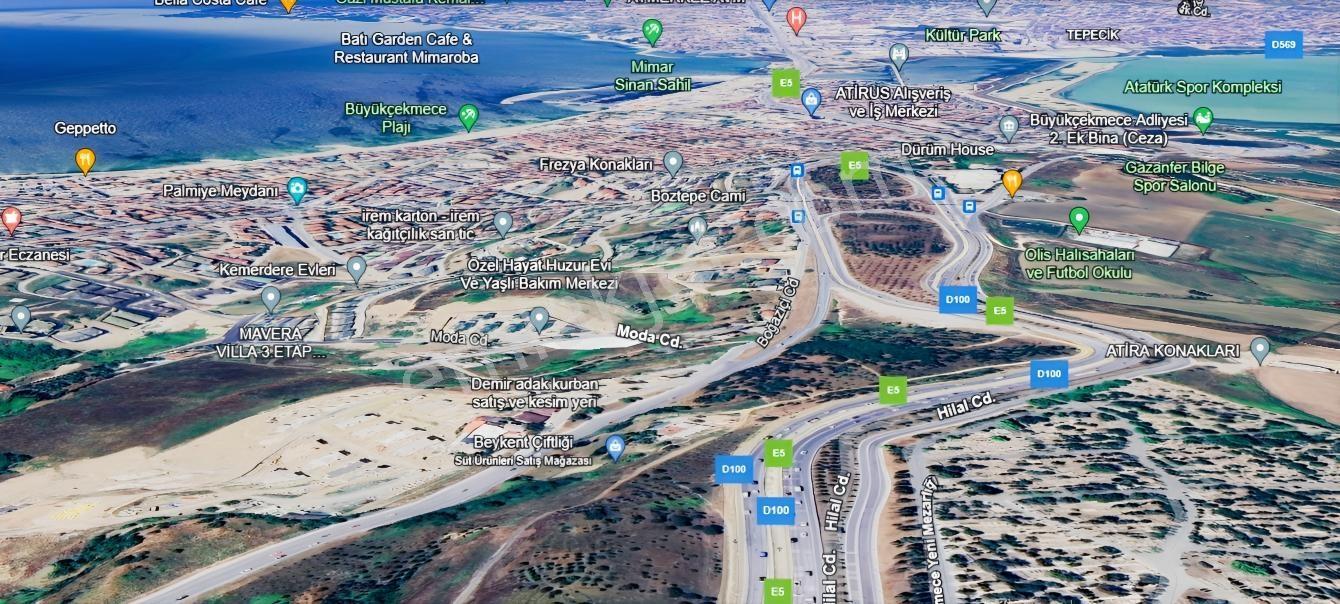 Büyükçekmece Full Deniz Manzara 9 Villalık 3890 M2 Villalık Arsa - Görsel 5
