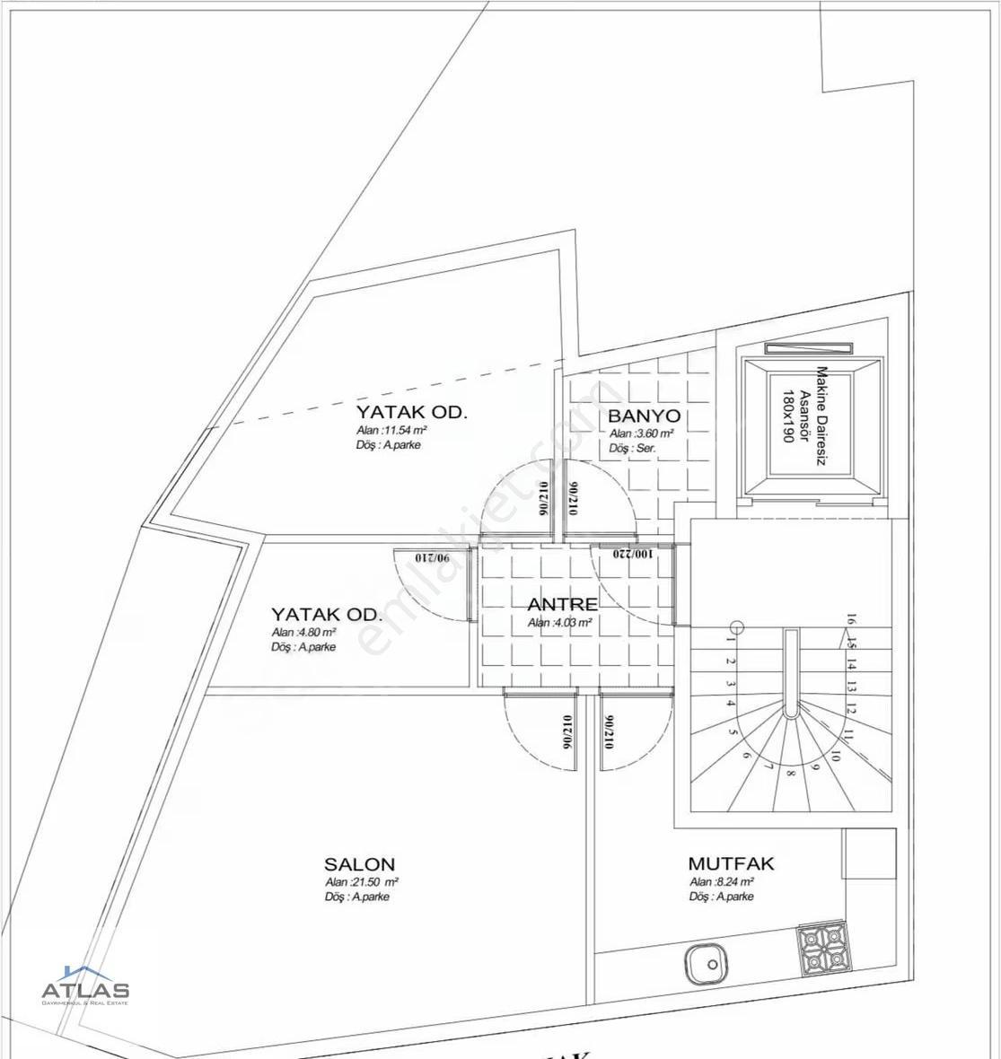 Mecidiyeköy Gülbağ'da 102m2 Satılık Arsa (projeli) - Görsel 11
