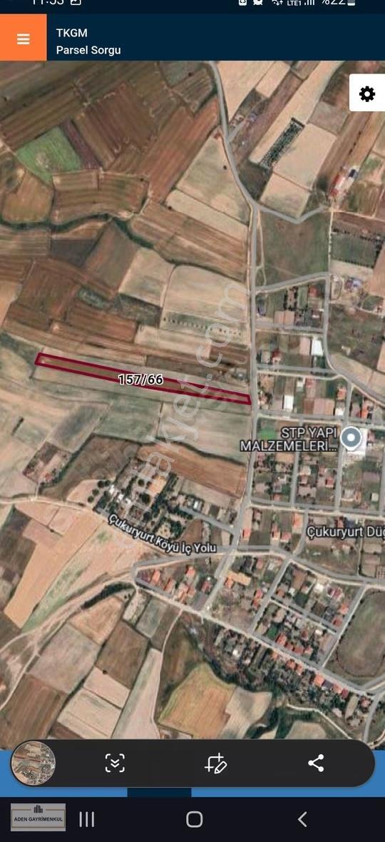Tekirdağ Saray Çukuryurtta 7.748 M² Tek Tapu Tarla - Görsel 2