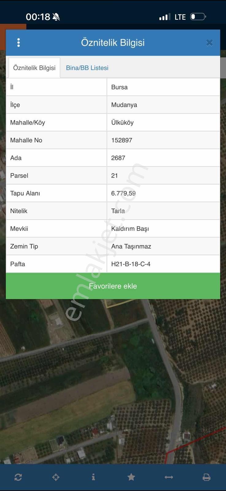 Doğan Aslan'dan Ana Yola Cephe Satılık 847 M2 Fırsat Arazi - Görsel 2