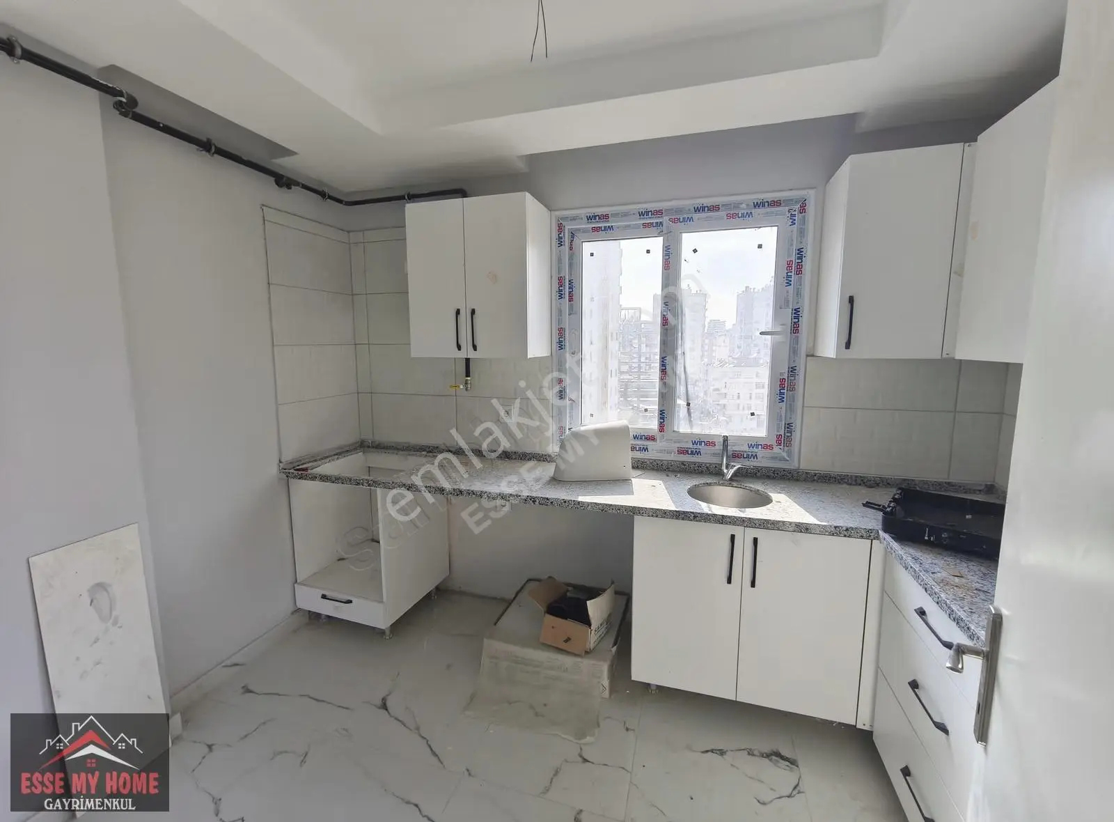 (esse My Home Tellidere'de Sıfır 3+1 Kapalı Mutfak Daire Kaçmaz - Görsel 2