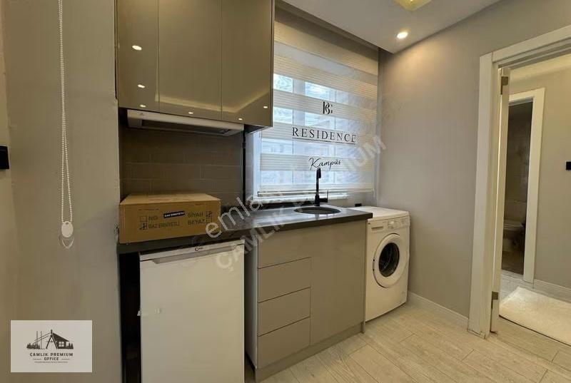 Asmalıevler'de Yönetimli Bina'da Kiralık 1+1 Lüks Daire - Görsel 4