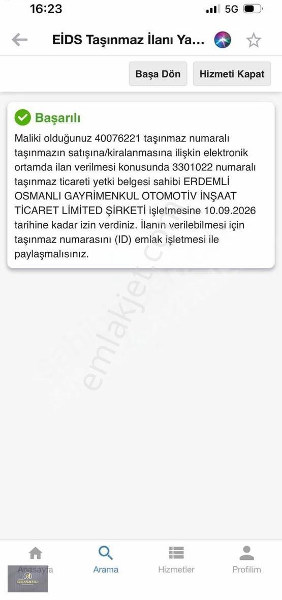Erdemli Merkezde Bahçesehir Site İçerisi 3+1 Daire Acil Fiyatlı - Görsel 18