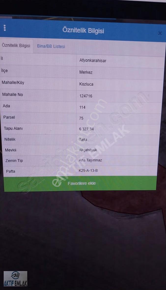 Aktif Emlak'tan Kozlucada Satılık Tarla İki Adet 10.998 M2 - Görsel 3
