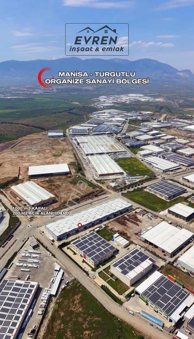 Evren Emlak Satılık Organize San.bölgesinde Satılık Depo/fabrika