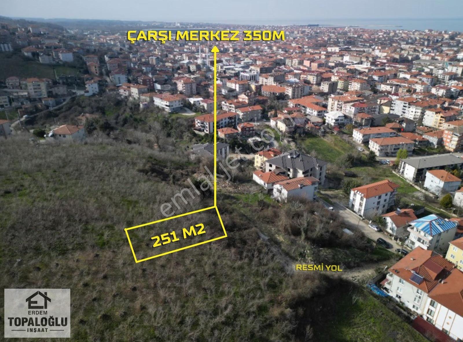 Karasu Aziziyede %40 İmarlı 251 M2 Satılık "fırsat" Arsa - Görsel 2