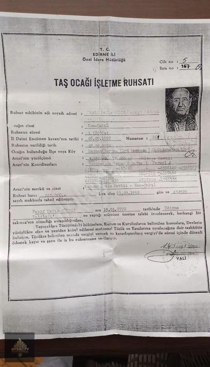Edirne Merkez Doyran'da Satılık Kum-çakıl Ocağı - Görsel 3