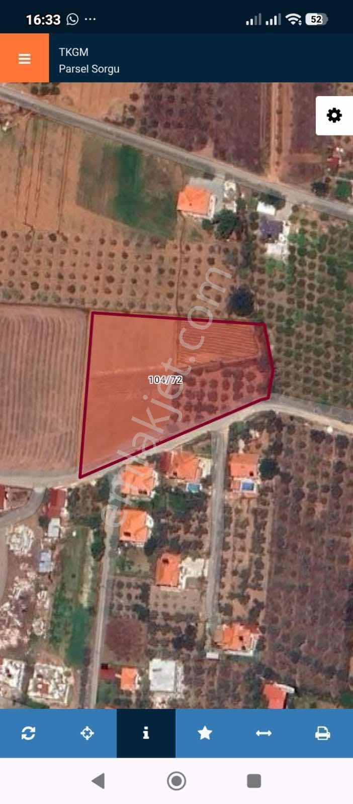 Yangıda Yerleşim Yeri İçerisinde 5070 M2 Tarla+zeytinliklik - Görsel 14