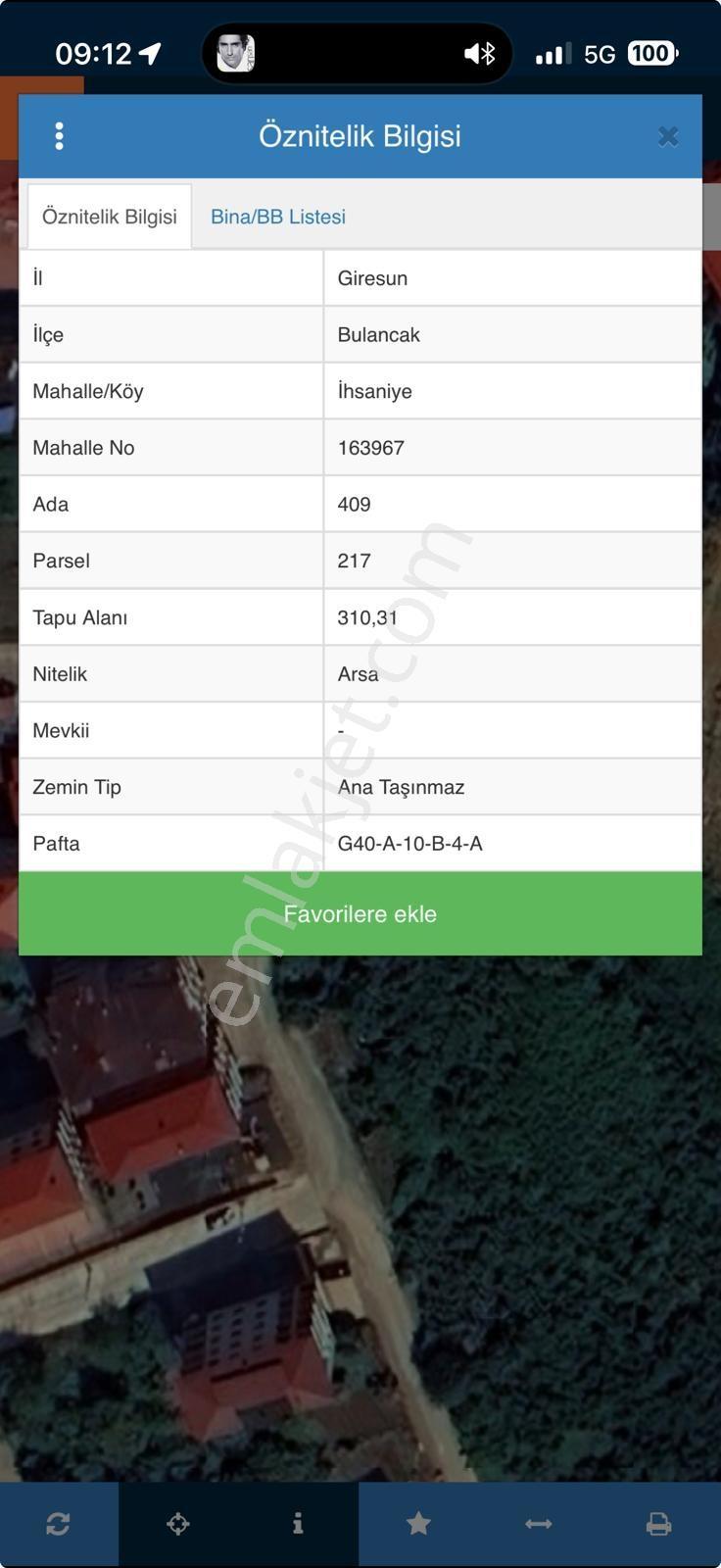 Delta Gayrimenkulden Bulancakda Satılık Fırsat Arsa