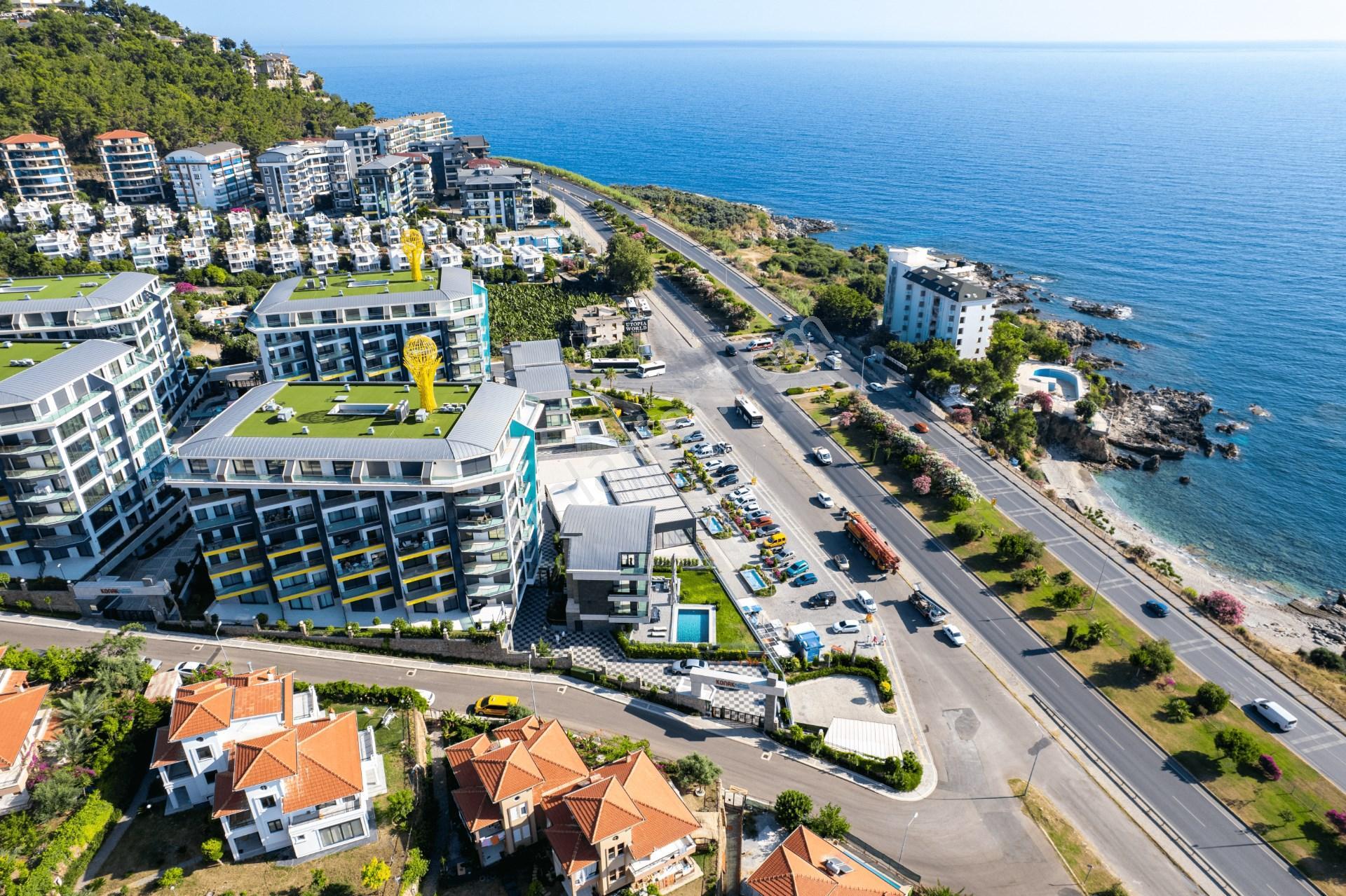 Alanya Kargıcakta Muhteşem Deniz Manzaralı Denize Sadece 50 M Ultra Lüks 6+1 Villa - Görsel 27