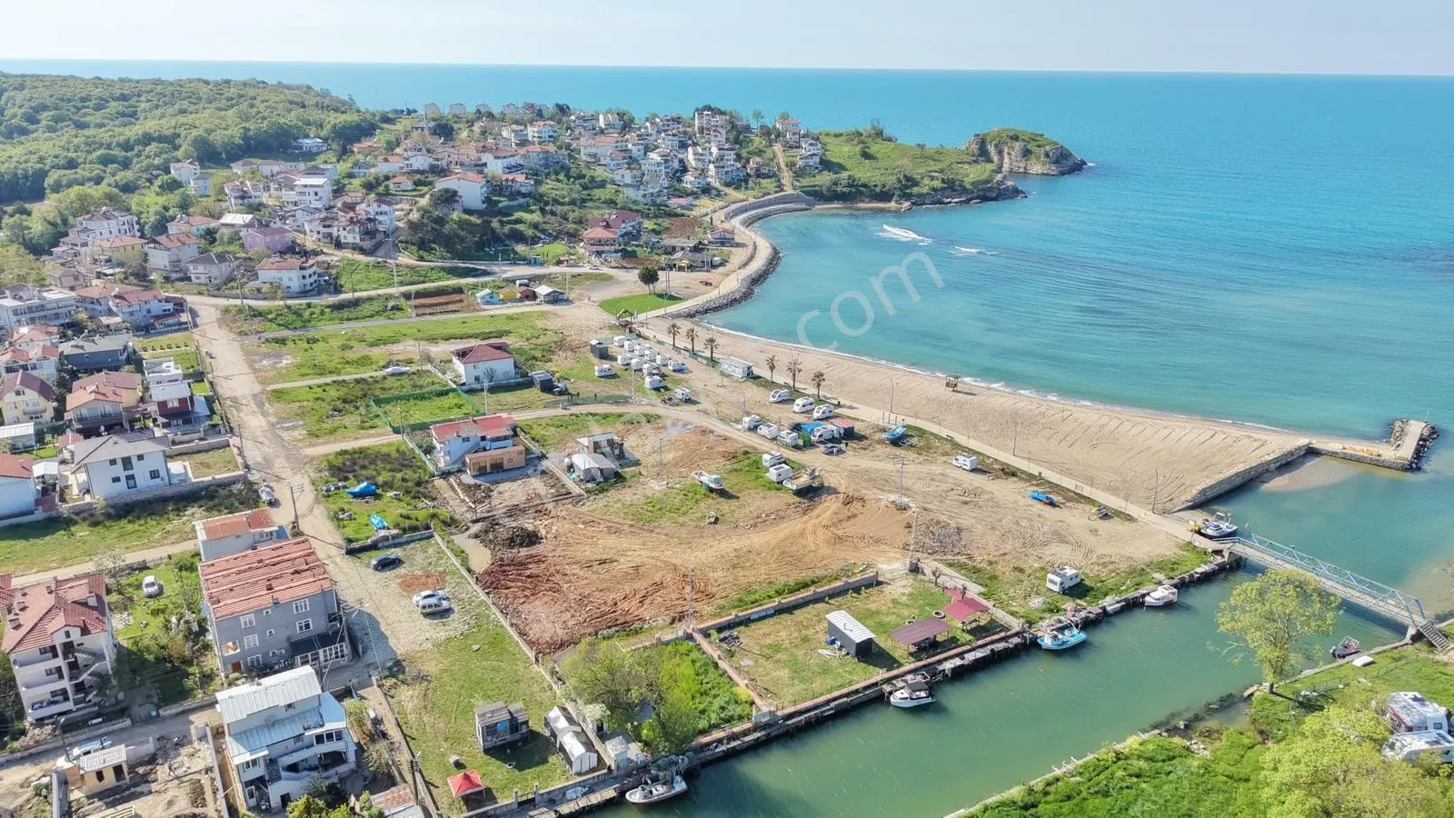 Seyrek Plajınada Harika Konumda 400 M2 Arsa - Görsel 4