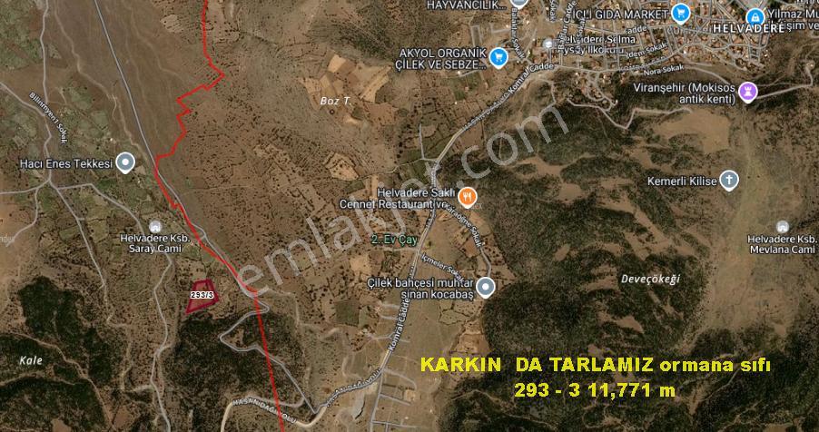 Karkında Satılık 11,771 Dönüm Tarla - Görsel 4
