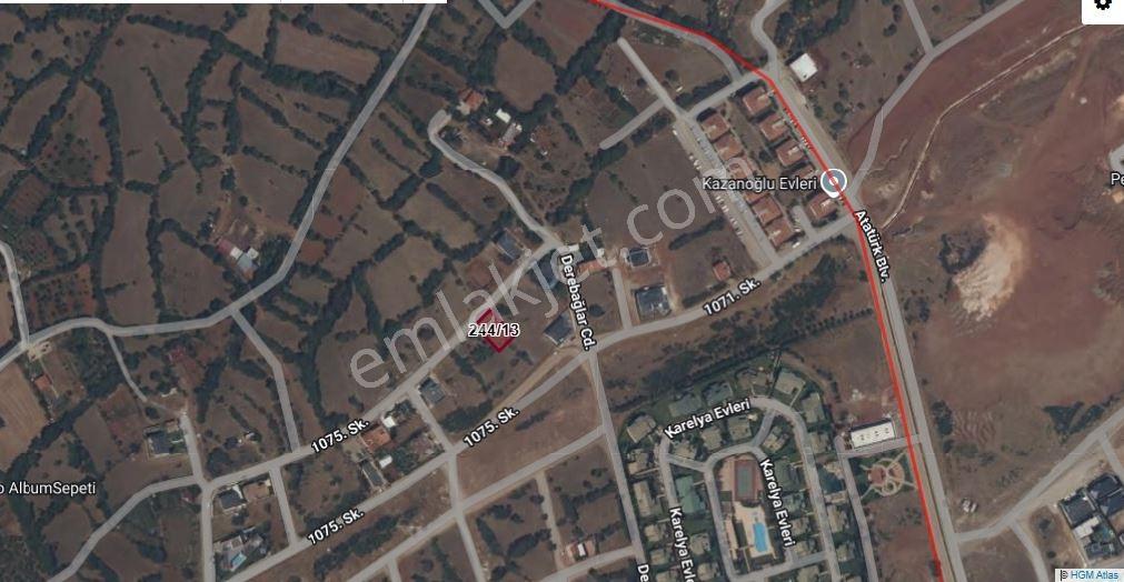 Aybars'tan Başkarcı'da Satılık 550 M2 Villalık Arsa - Görsel 2