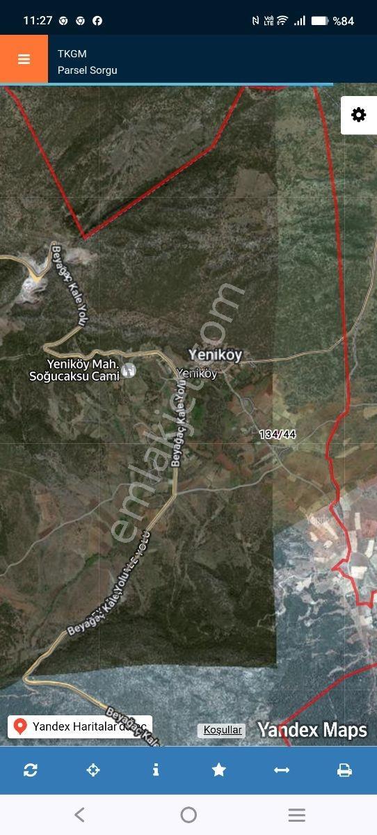 Denizli Kalede Satılık Tarla - Görsel 5