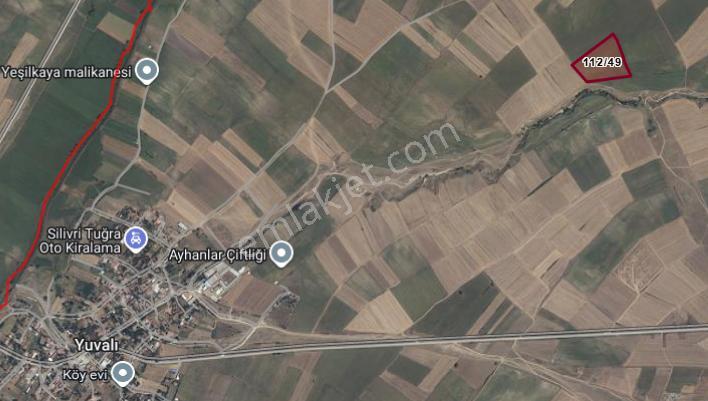 Yuvalı Yerleşim Yerine Yakın Tapu Kadastro Yolu Mevcut Yatırımlık Arsa