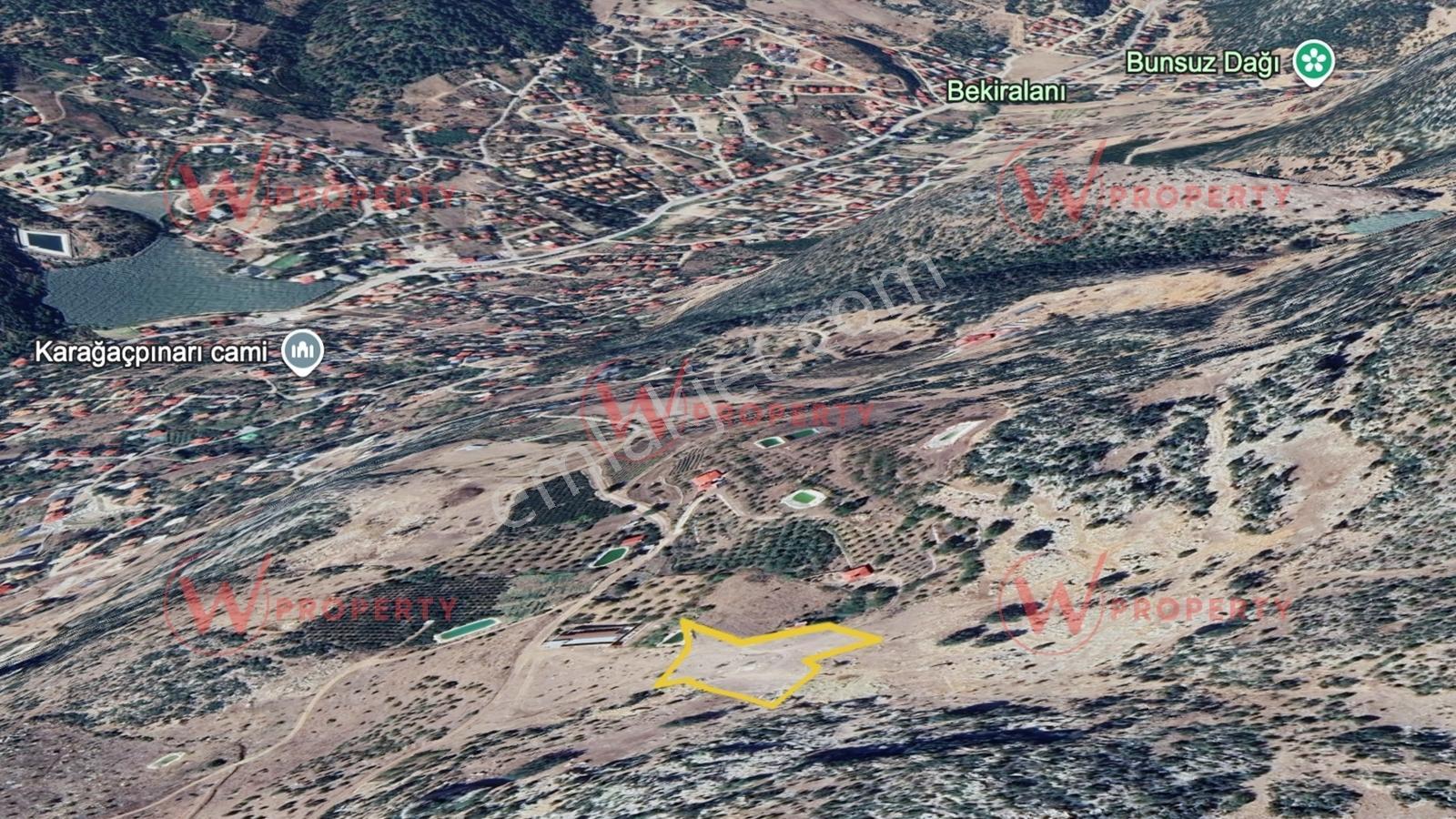 W Property'den Bekiralanı'nda Şehir Ve Doğa Manzaralı Arsa - Görsel 8