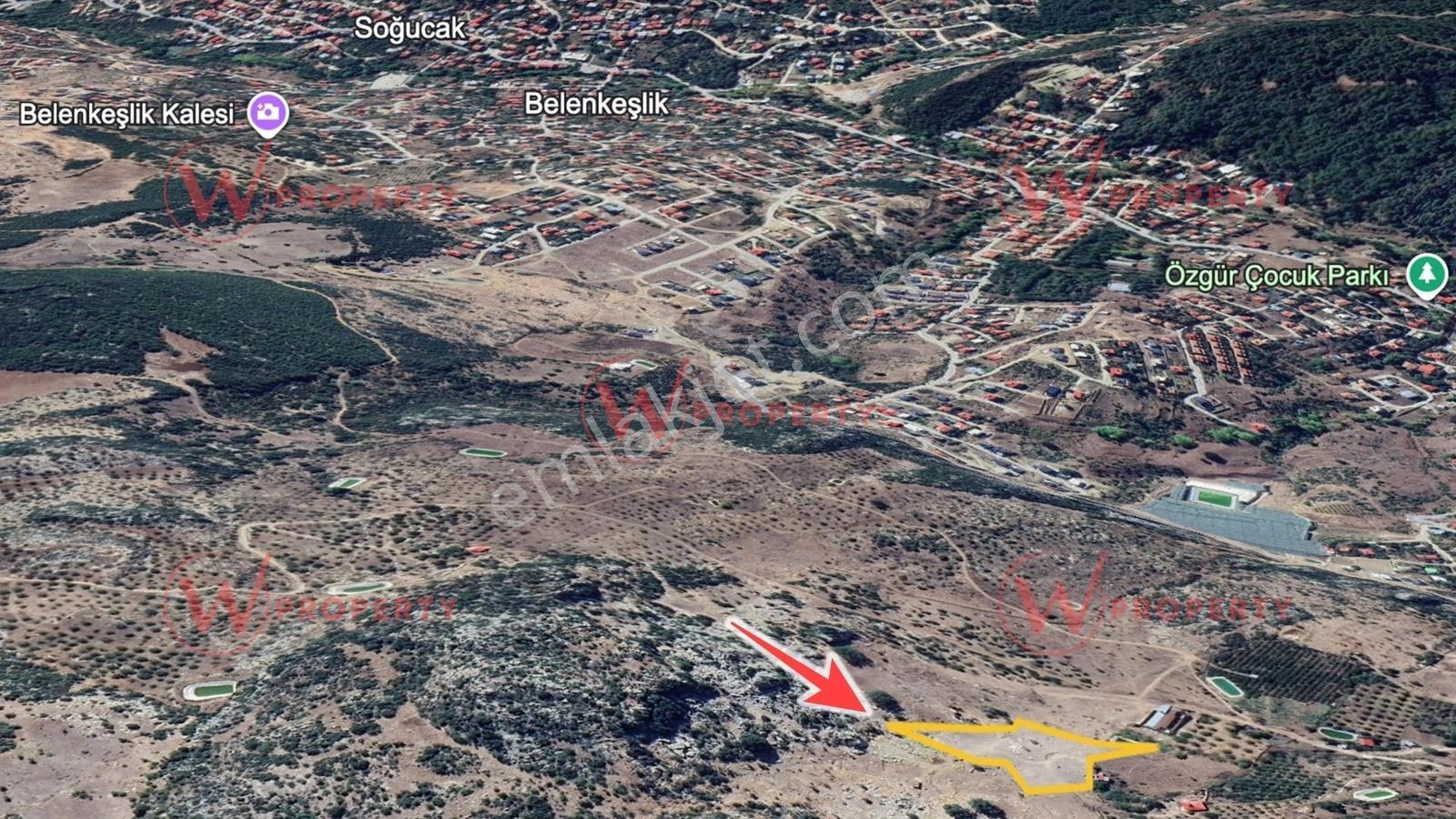 W Property'den Bekiralanı'nda Şehir Ve Doğa Manzaralı Arsa - Görsel 11