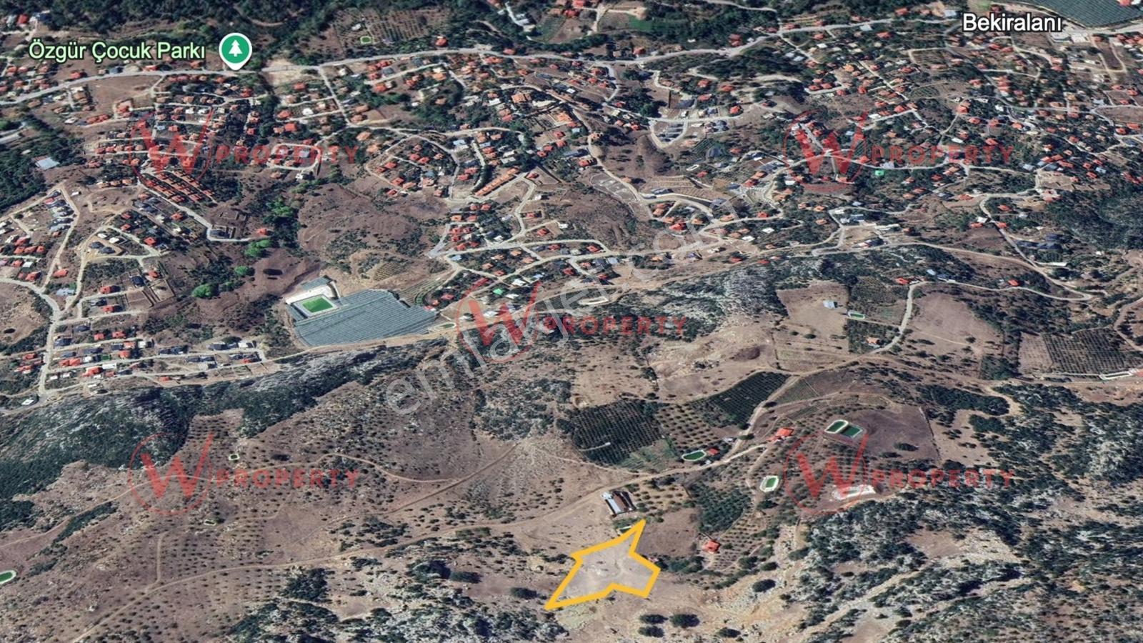 W Property'den Bekiralanı'nda Şehir Ve Doğa Manzaralı Arsa - Görsel 7