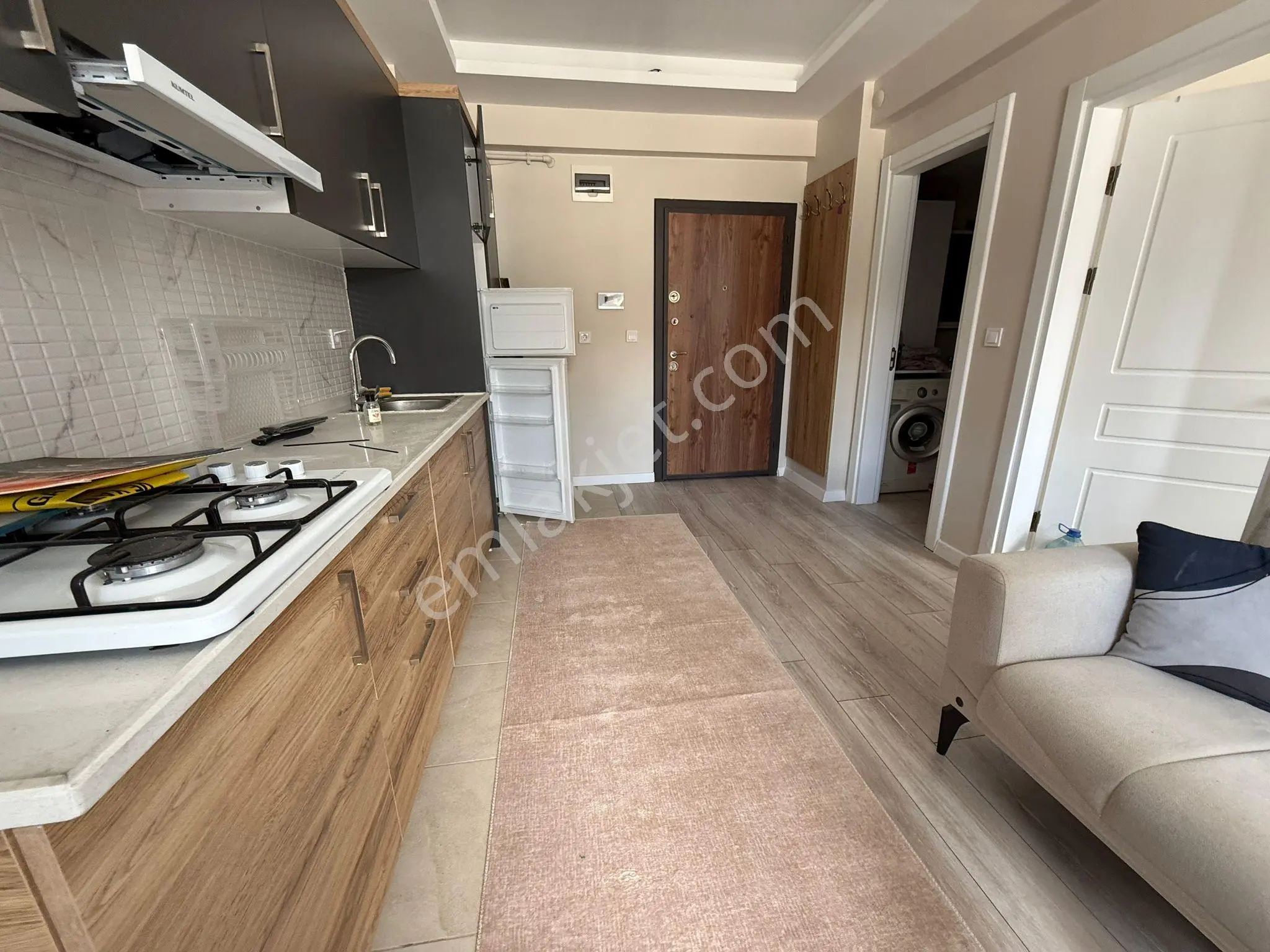 Marmara'dan Cumhuriyet Mahallesi 1+1 Eşyalı Kiralık Daire - Görsel 7