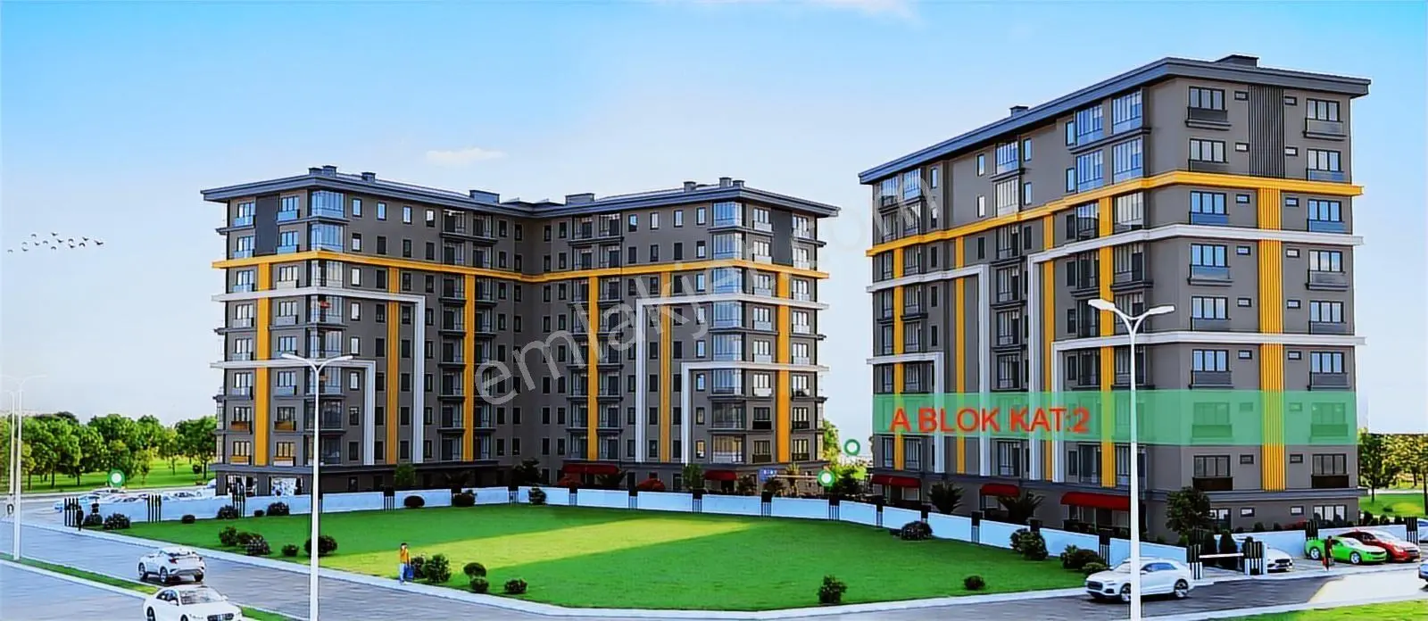 Century 21' Den Cumhuriyette Havuzlu 1+1 Daire - Görsel 3