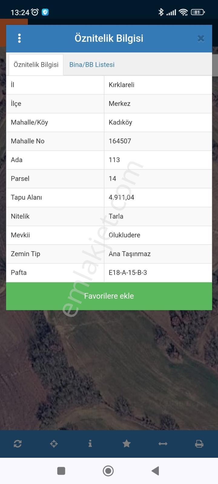 Newcıty Emlaktan Kırklareli Kadıköyde Satılık Tarla 4.911 M2 - Görsel 6