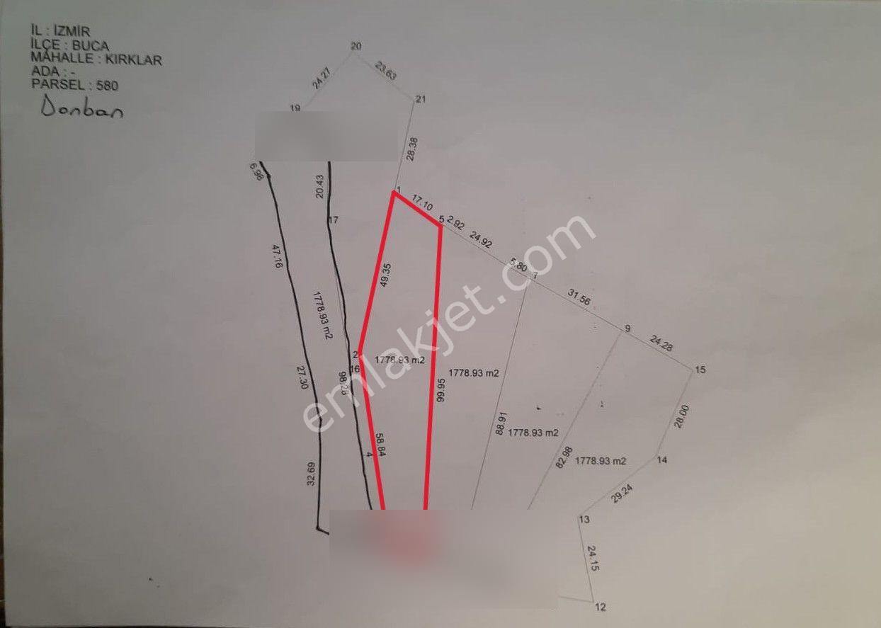 Remax Arma’dan İzmir Buca Kırklar Da Manzaralı Satılık Arazi - Görsel 23
