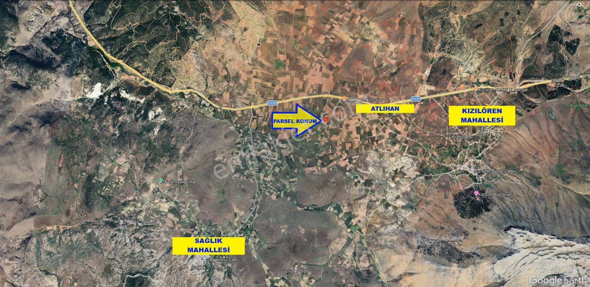 Kızılören'de Bahçe Yapmaya Ve Yatırıma Uygun 4.194 M2 Geniş Parsel - Görsel 3