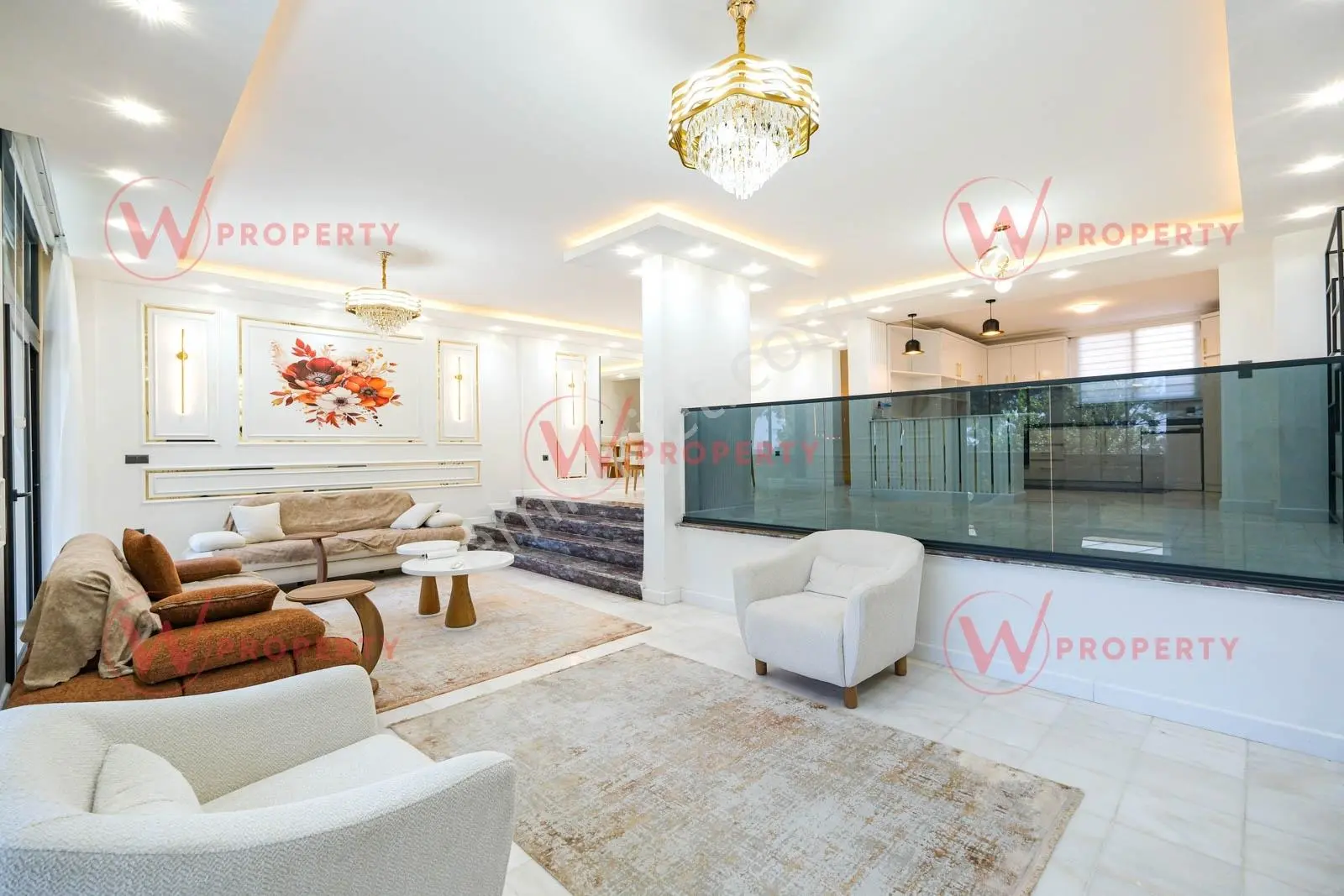 W Property Soli Sitesinde Deniz Manzaralı 4+1 Tripleks Villa - Görsel 32