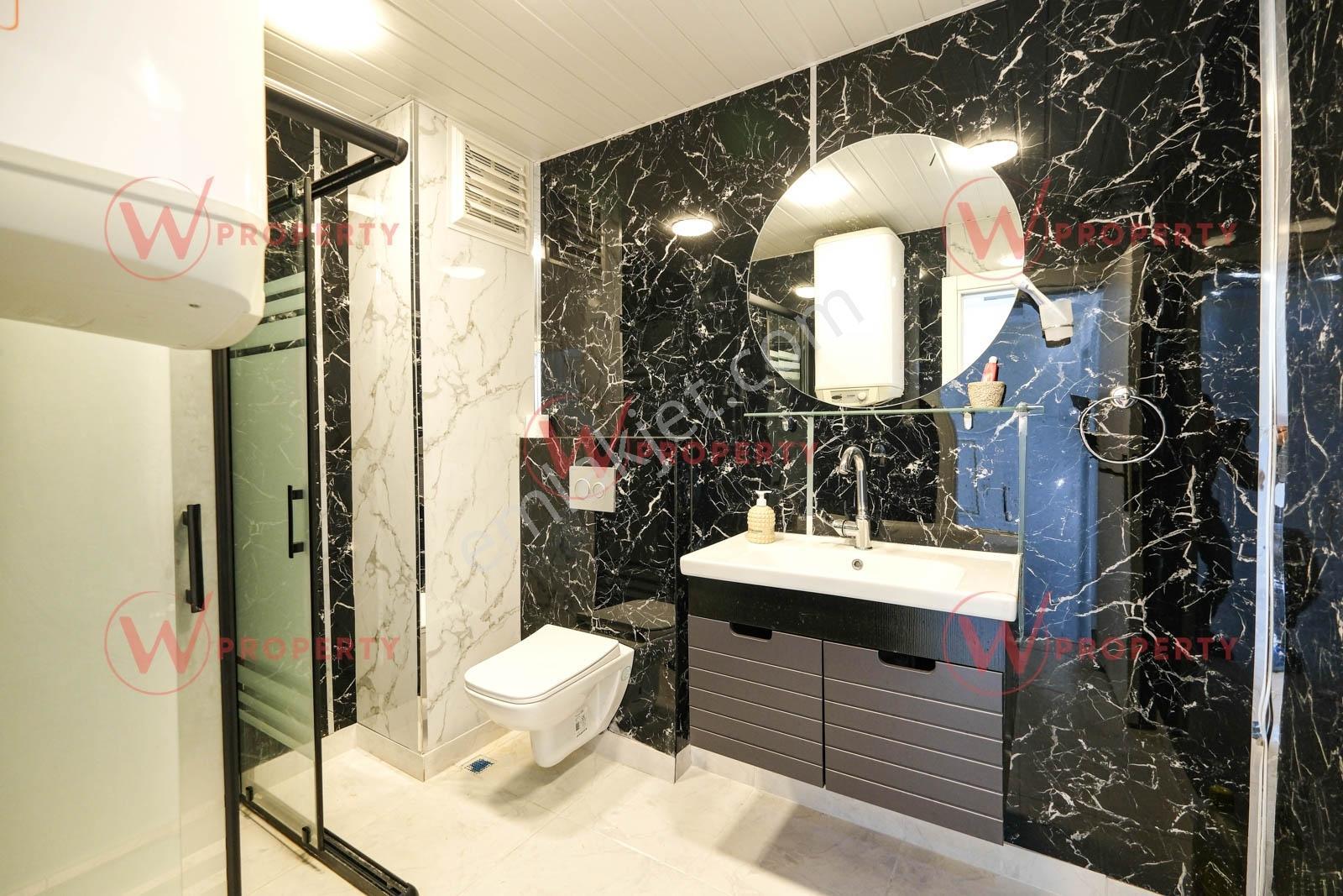 W Property Soli Sitesinde Deniz Manzaralı 4+1 Tripleks Villa - Görsel 27