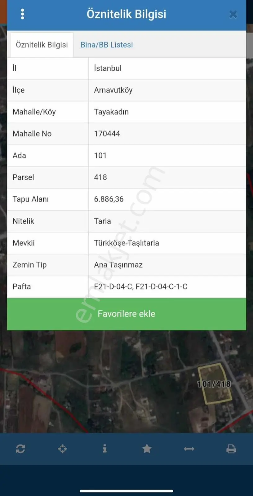 Home'dan Arnavutköyde İhtiyaçdan Dolayı Acil 189 Mt Satılık Arsa - Görsel 5