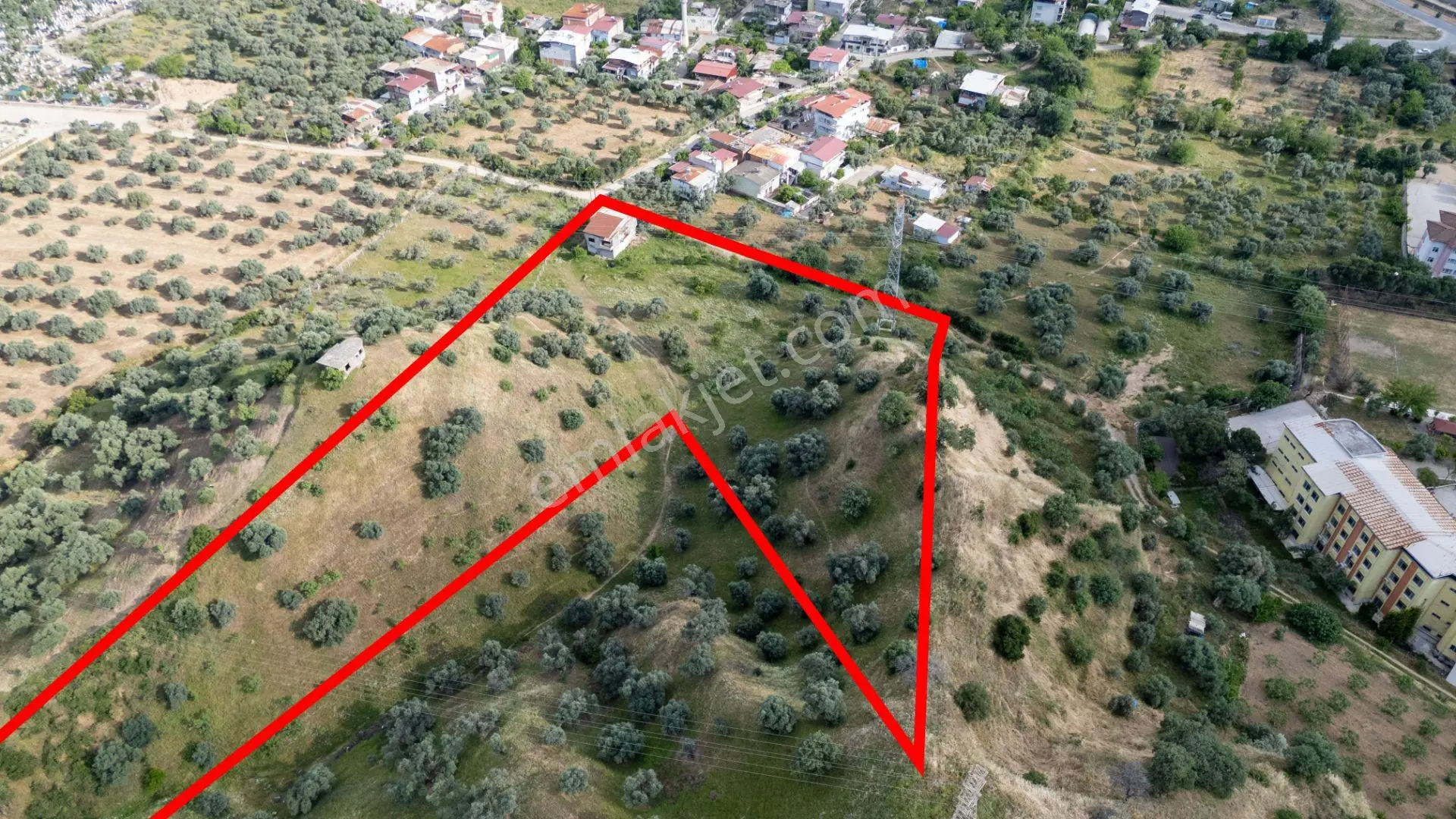 Pınarbaşı Mahallesinde Satılık İmarlı Zeytinlik - Görsel 2