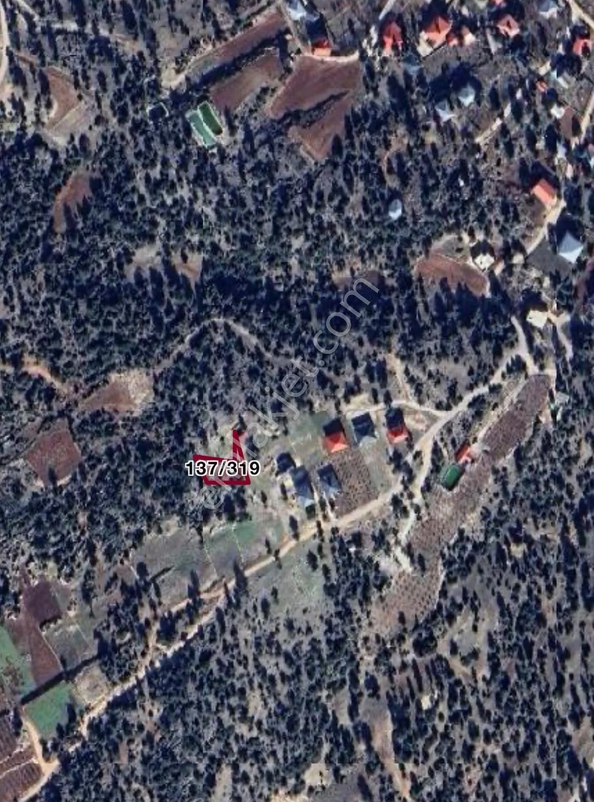 Sarıkaya Yaylası'nda 540m² Satılık Arsa (erdemli, Mersin)