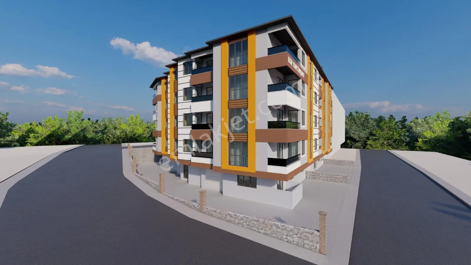 İnşaatı Yeni Başlayan Projeden Avantajlı Fiyatla 2+1 Daire