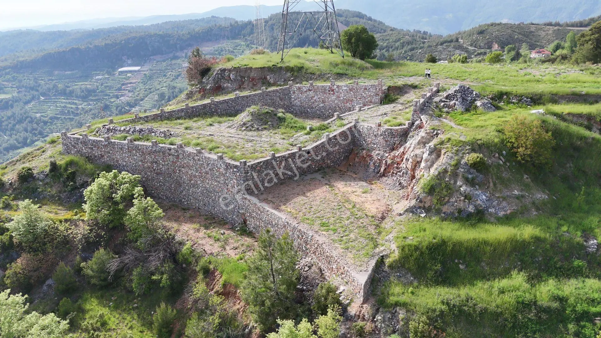Satılık 1.350 M²deniz Manzaralı Tarla - Alanya-mahmutseydi - Görsel 3