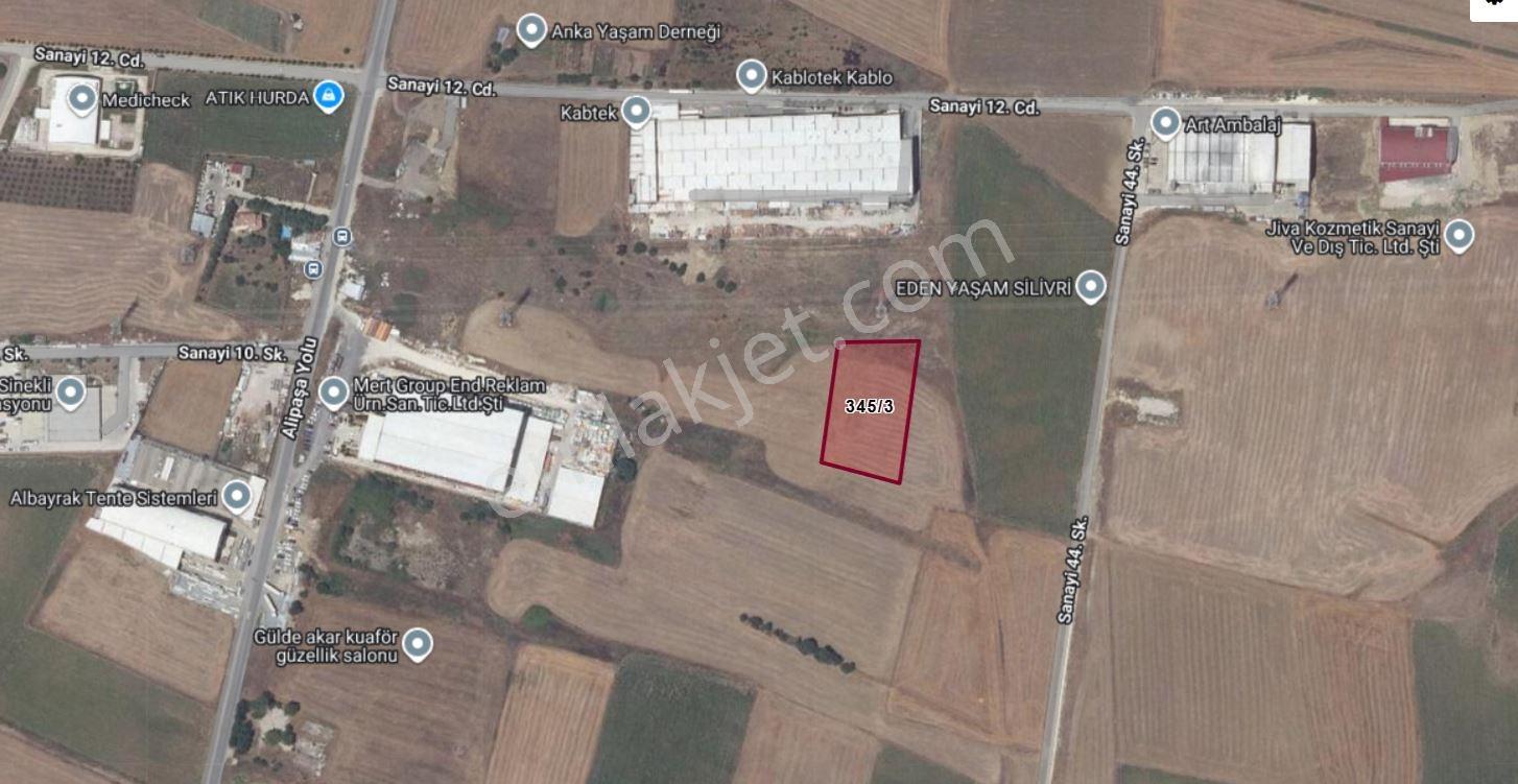 Remax'tan Silivri Alipaşa Sanayide Net 3585m2 Sanayi İmarlı Arsa - Görsel 12