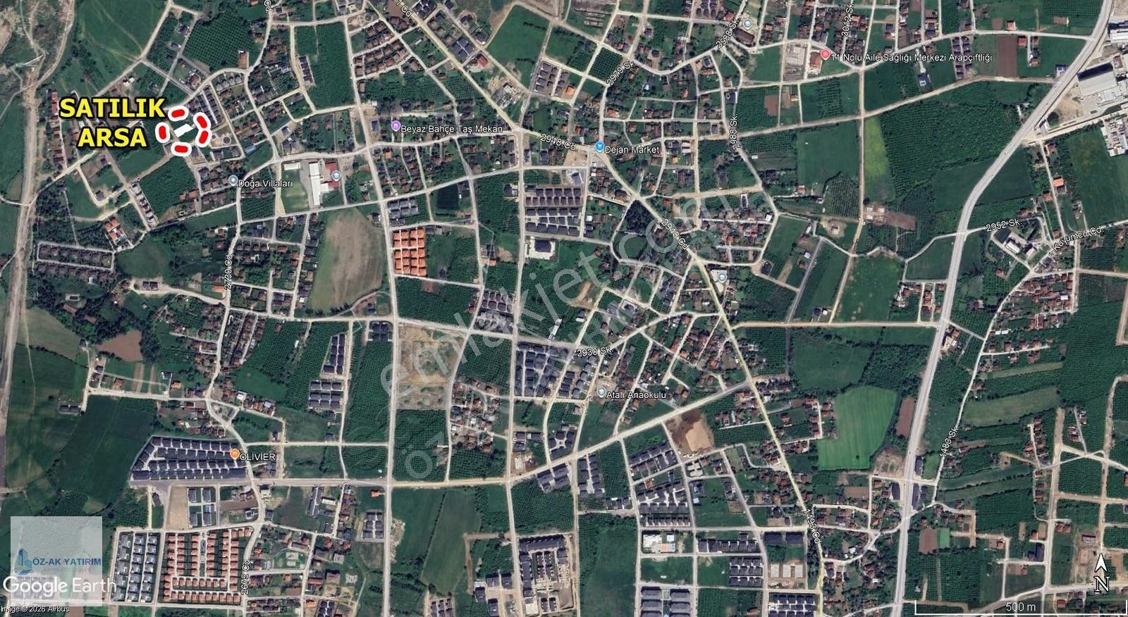 Öz-ak Tan Sarayyeri'nde Emsalsiz Konumda Satılık Villa Parseli - Görsel 6