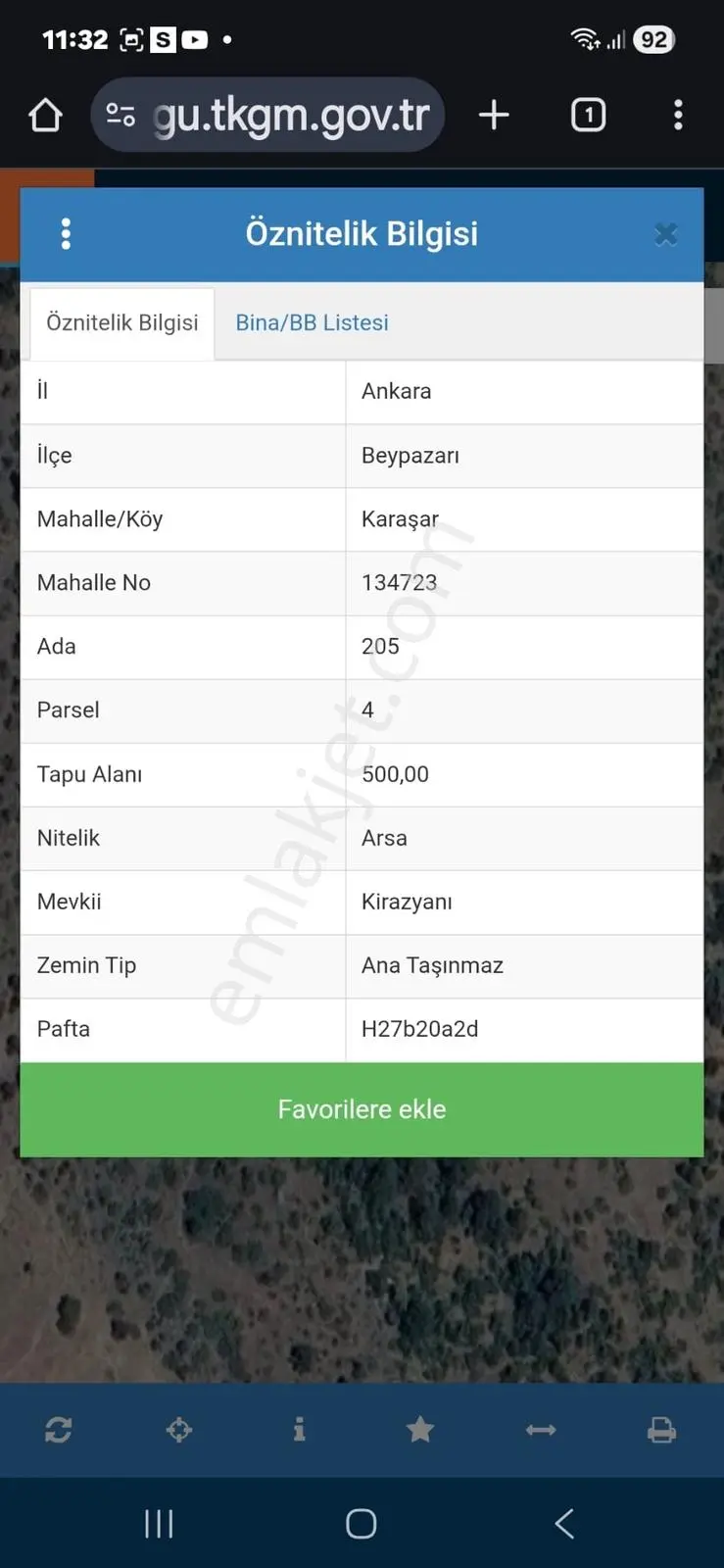 Arel'den Beypazarı Karaşar 500 M.kare Göl Yakını Villa İmarlı - Görsel 2