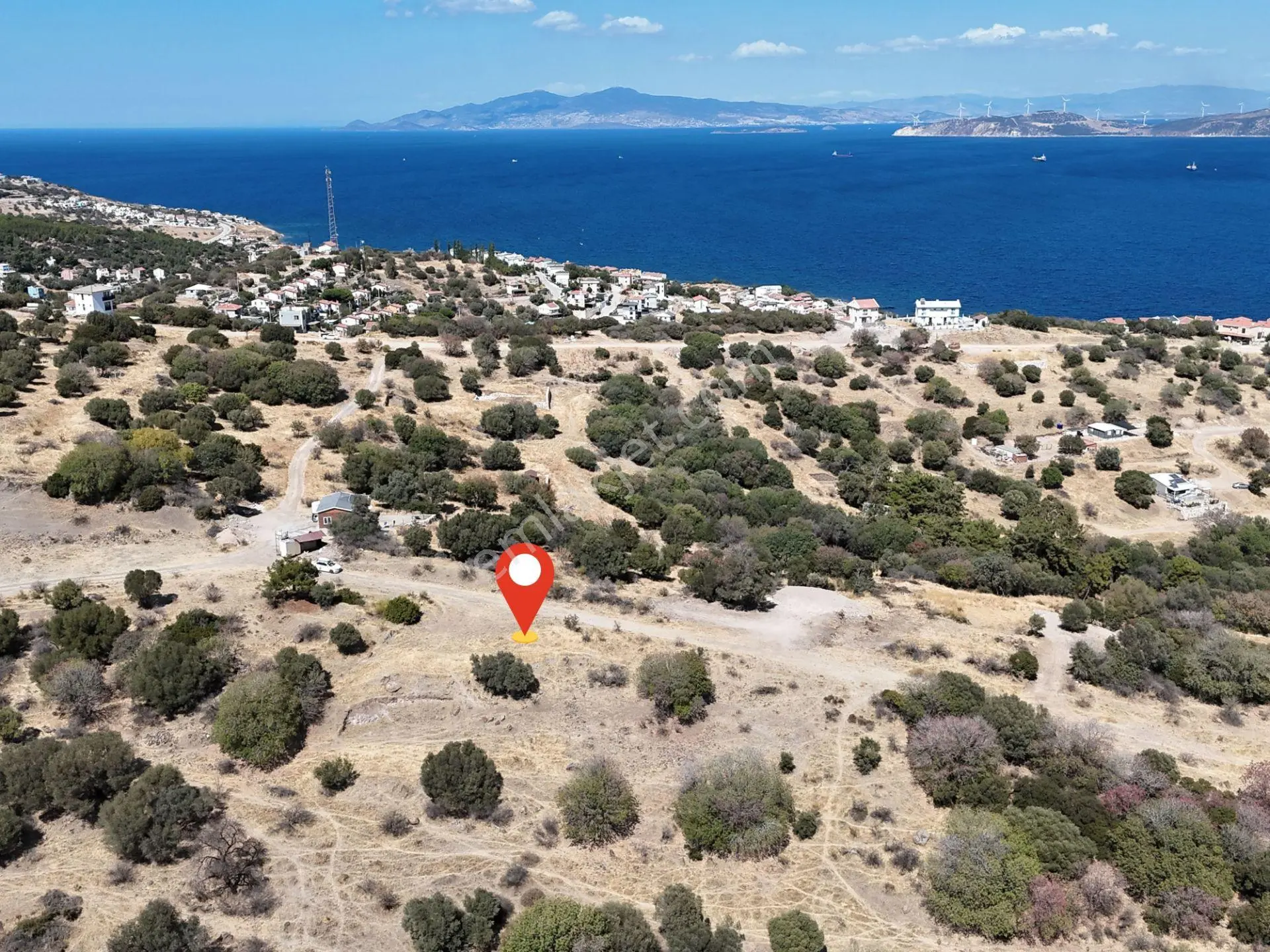 Yeni Foça Deniz Manzaralı Müstakil Parsel 3.derece Sit Satılık - Görsel 5