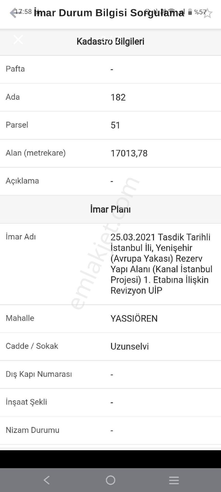 Sahibinden Arnavutköy Yassıören Zemin Artı 3 Kat Yeni Rezerv Alanında - Görsel 3