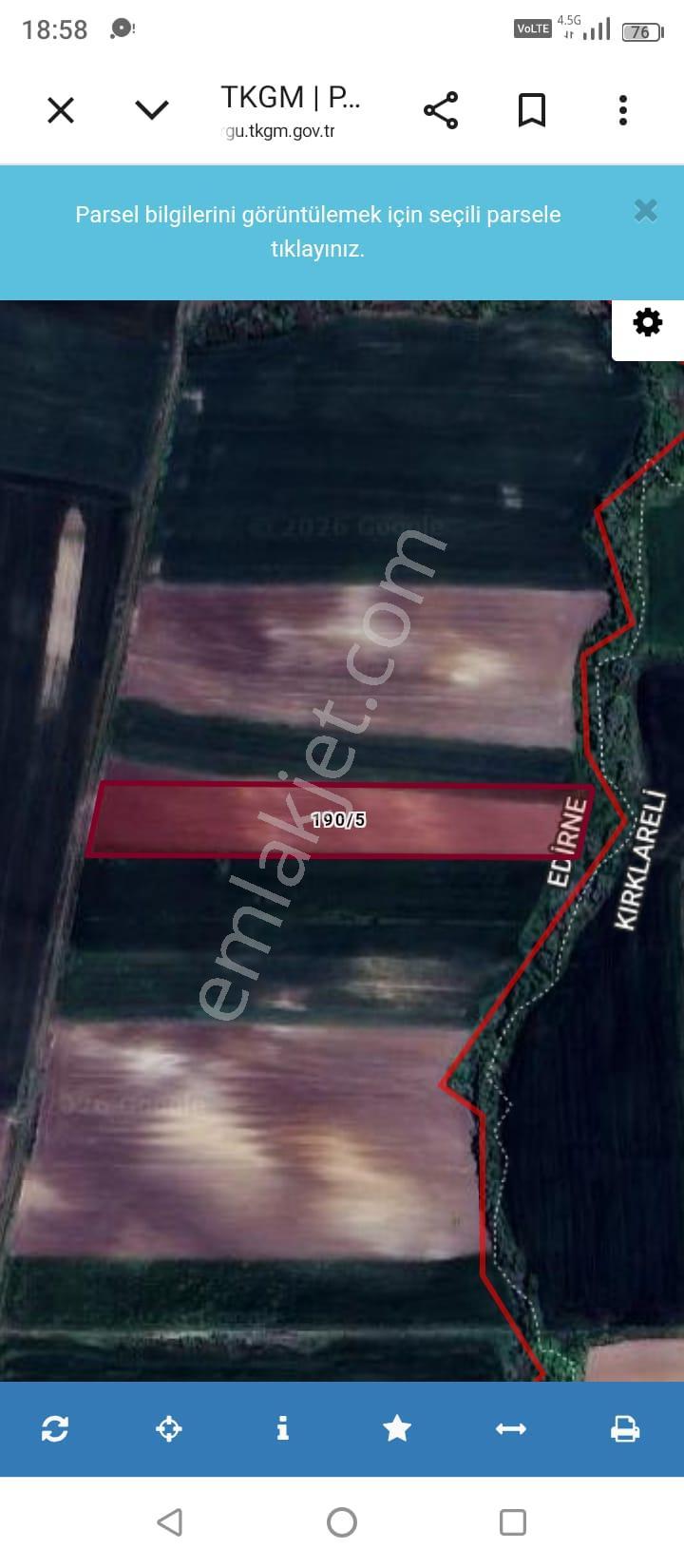 Edirne'de Satılık Arazi Geleceğe Yatırım: Büyükgerdelli Süloğlu Edirne'de Geniş Arazi 7.678 M²