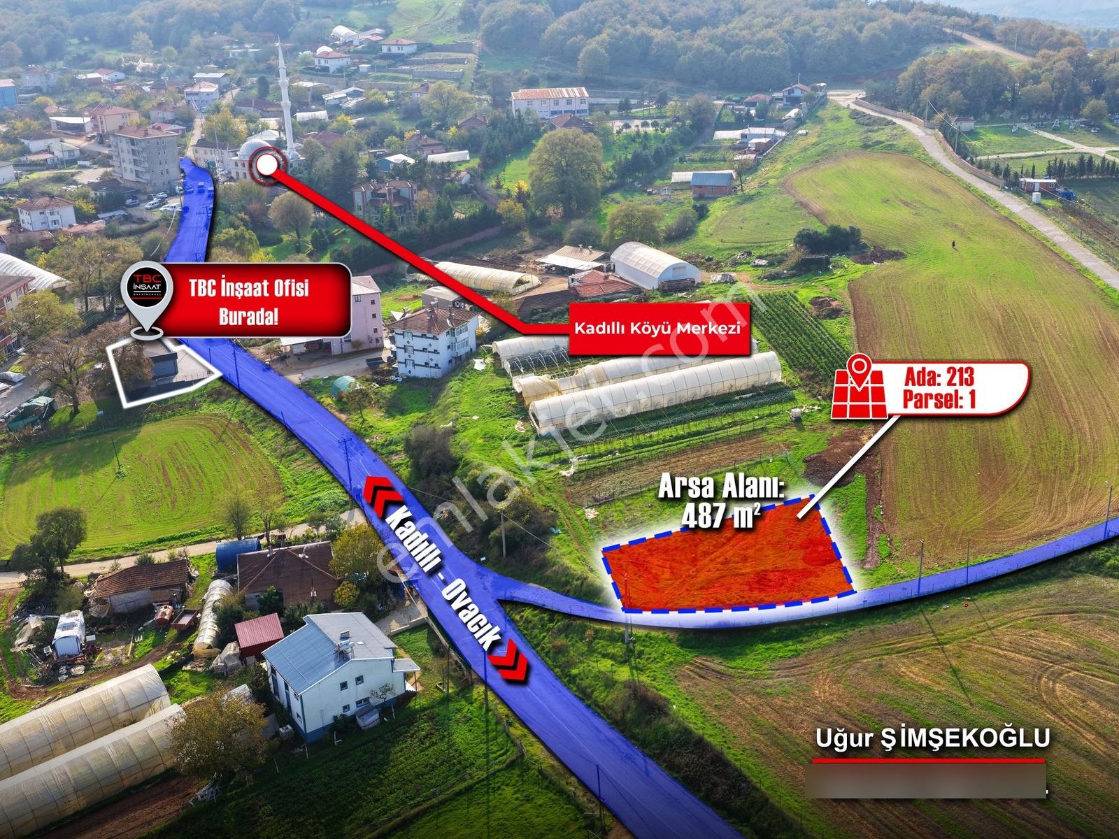 Tbc Gayrimenkul | Gebze Kadıllı'da 487 M² Satılık Arsa - Görsel 2