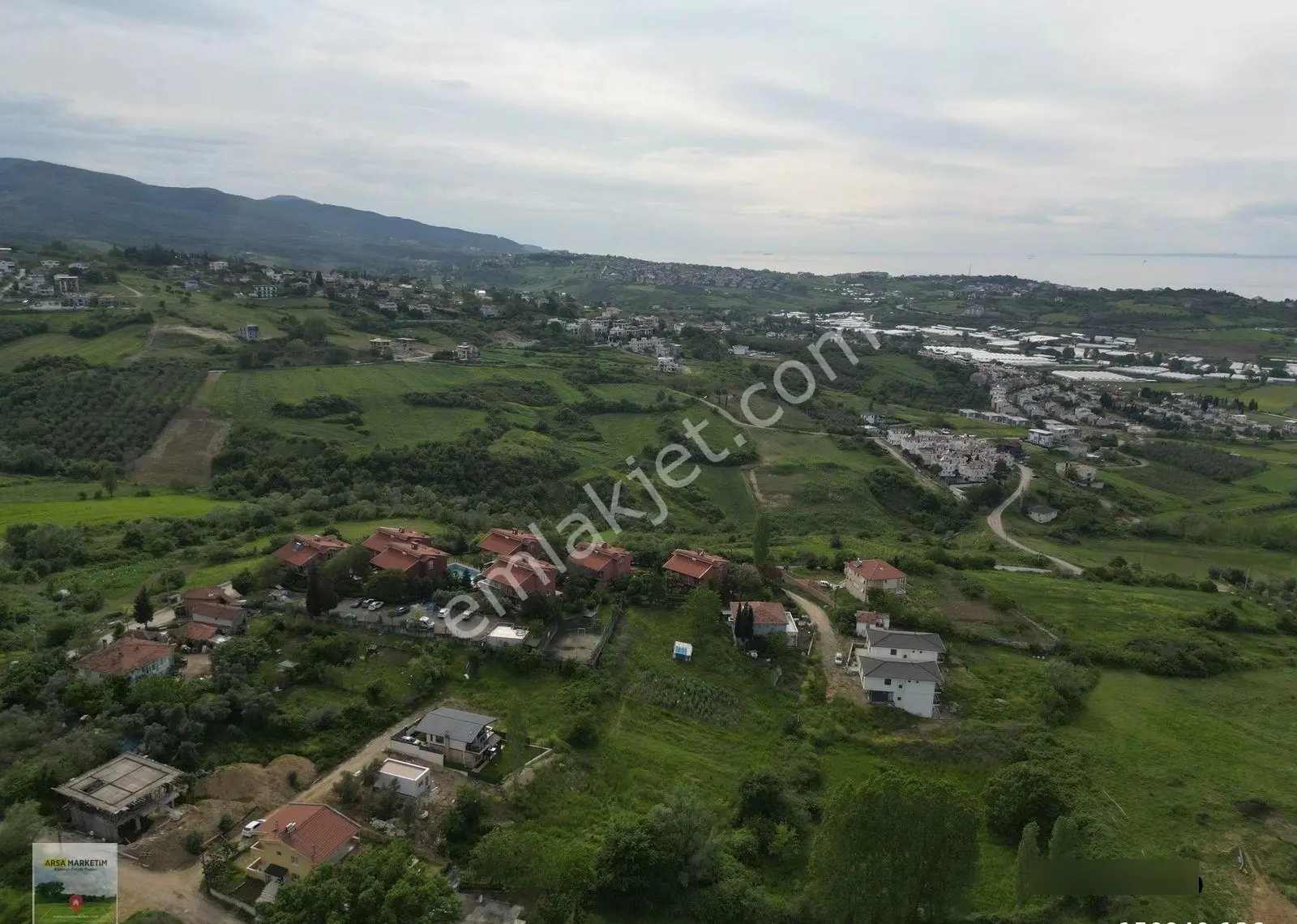 Yalova Termal Akköyde Muhteşem Deniz Manzarasına Sahip Arsa - Görsel 4