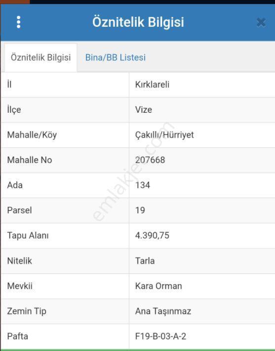 Tek Tapu 4390 M2 Yatırımlık Tarla - Görsel 3