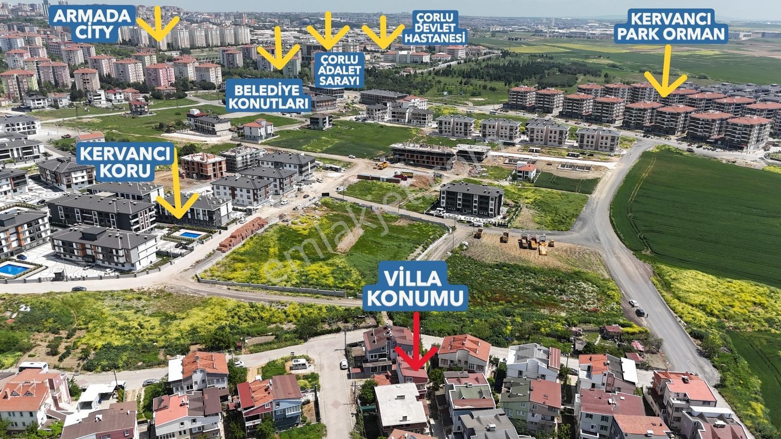 Zafer Mah.de Müstakil Yaşam Sunan 6+2 Satılık Villa - Görsel 34
