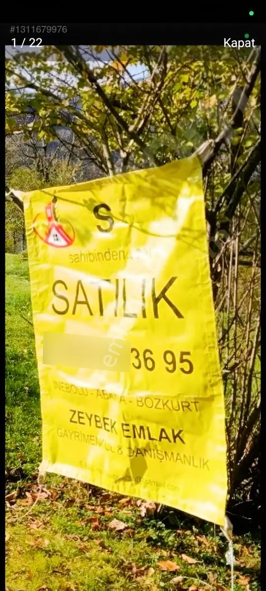 Zeybek*den İnebolu Merkezi 500.m2 Arsa İçinde 2.adet Ahsap Ev - Görsel 2