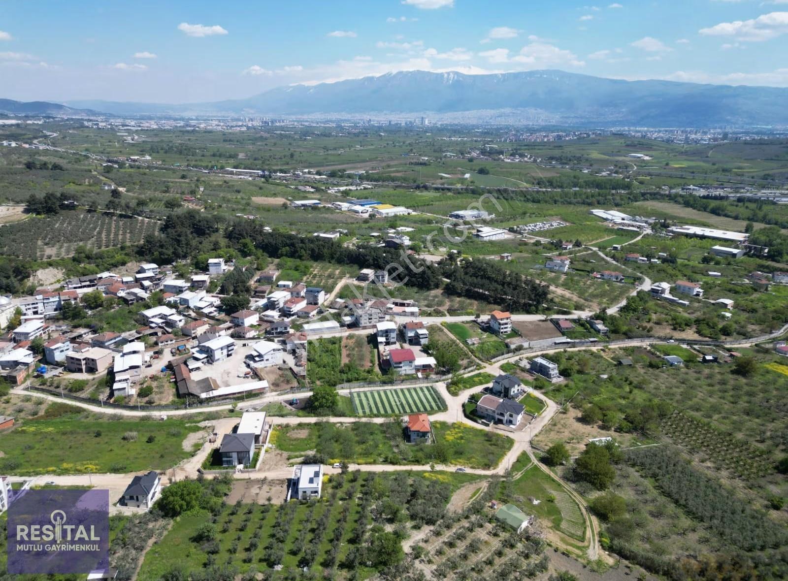 Rs Mutlu'dan Ahmetbey Köy'de Manzaralı Tek Tapu Satılık Arsa - Görsel 10