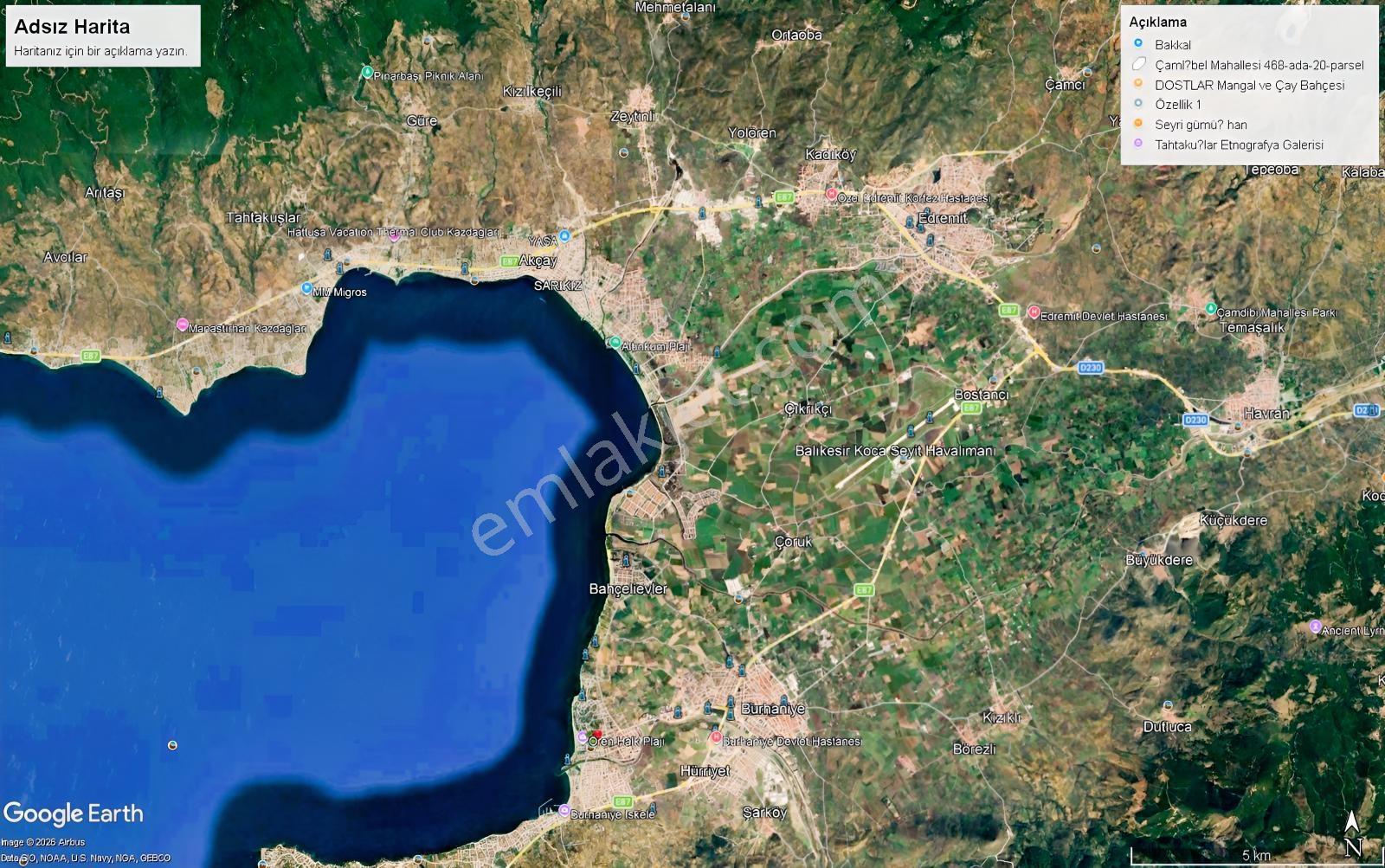 Remax Advantage Edremit Çamlıbelde İmarın Yanı Satılık Zeytinlik - Görsel 7