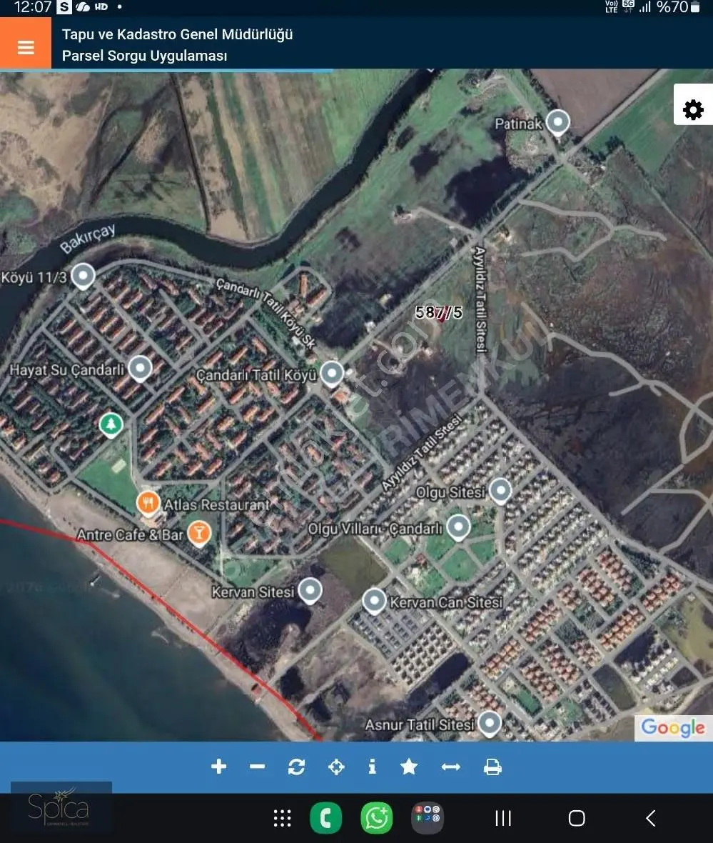 Tovi Franko'dan İzmir Çandarlı Satılık 362 M2 İmarlı Arsa