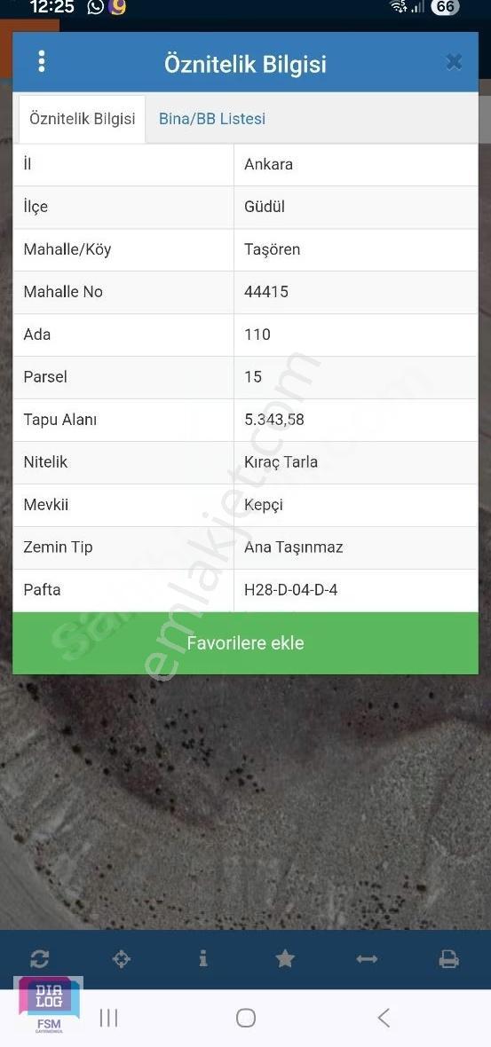 Acil Satılık 5.300 M2 Tek Tapu Asfalta 300mt Mesafe Fırsat Tarla - Görsel 3